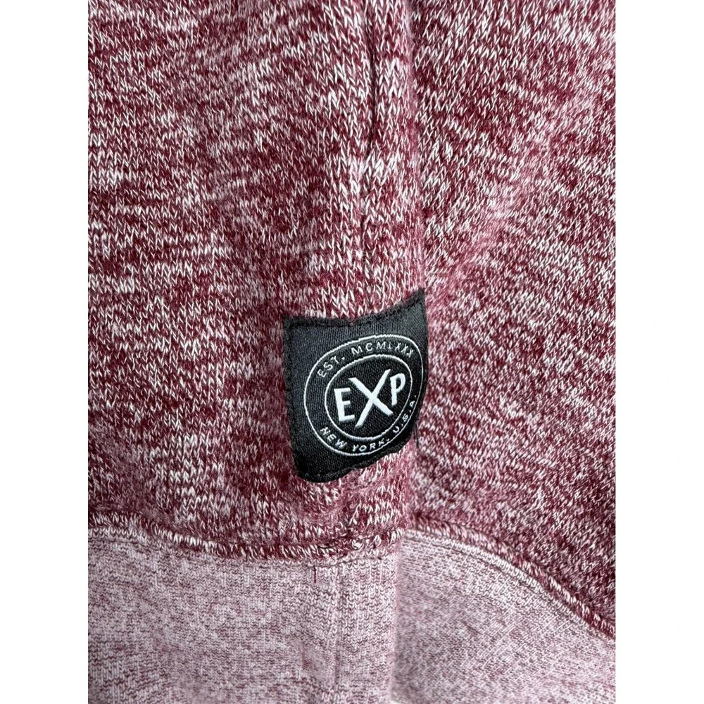 Express Hooded Fleece Pullover size XL Red